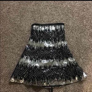 black sequin dress!
