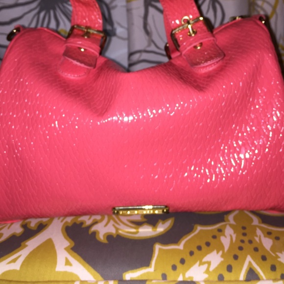 Coral Steve Madden handbag.
