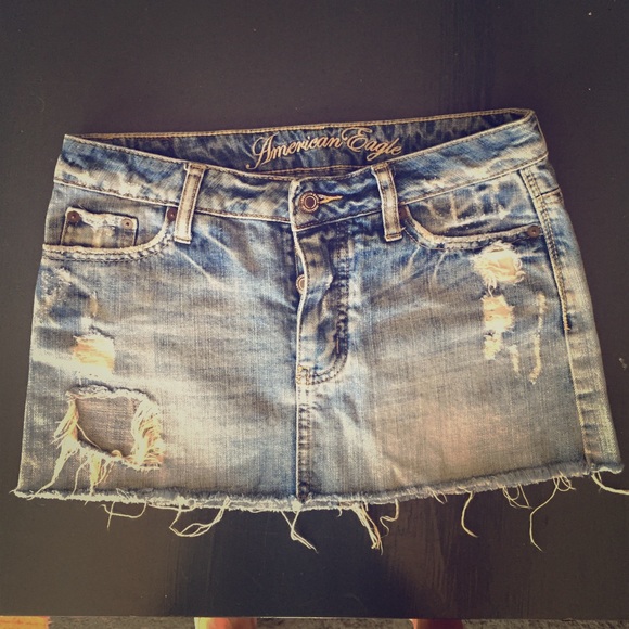 American Eagle Jean Skirt