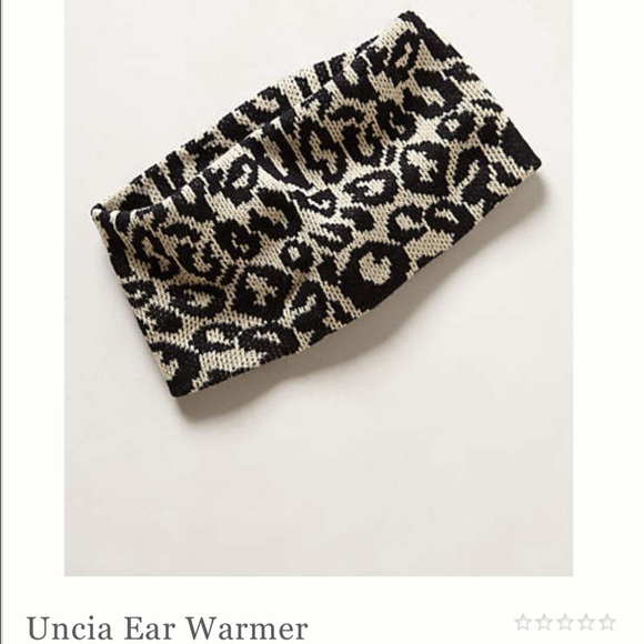 Anthropologie Uncia Ear warmers