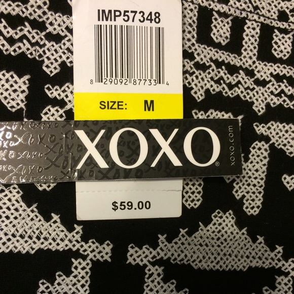 Black and white designed pencil skirt - Picture 4 of 4