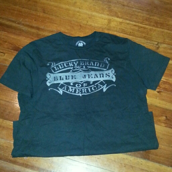 Men's Lucky Brand Black T-Shirt