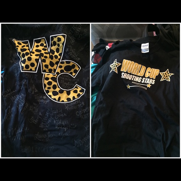 World Cup Shooting Stars SIGNED long sleeve