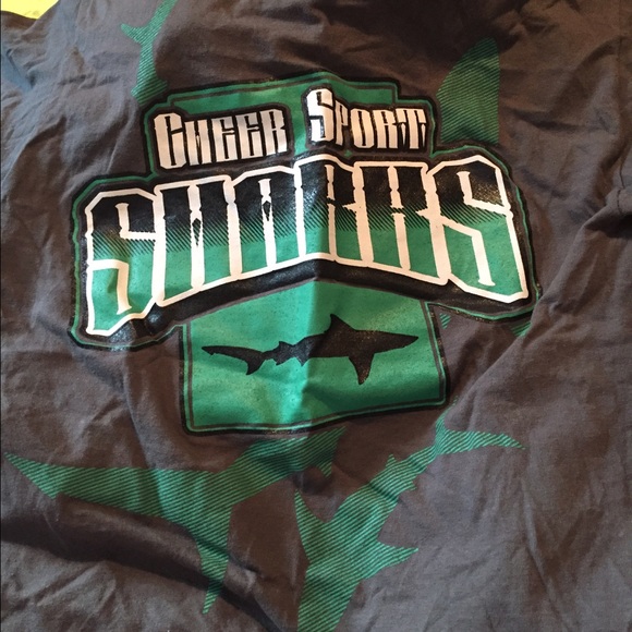 Cheersport Sharks program shirt 2013