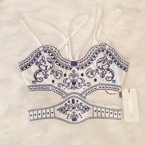 Jetset Diaries Emperor Crop Top