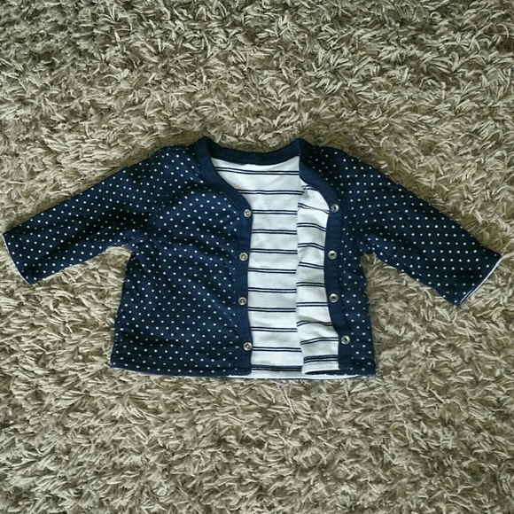 BabyGap reversible cardigan