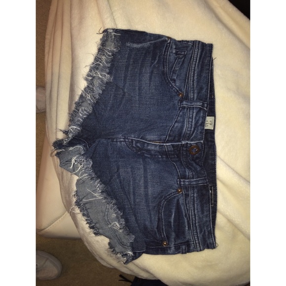 Volcom Dark Wash jean shorts