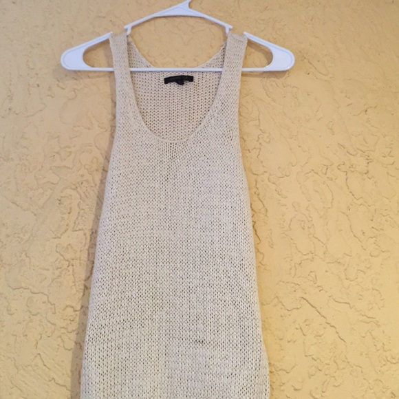 Cream Rachel Zoe knit top
