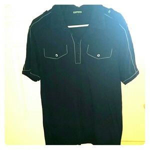Mens Navy blue shirt