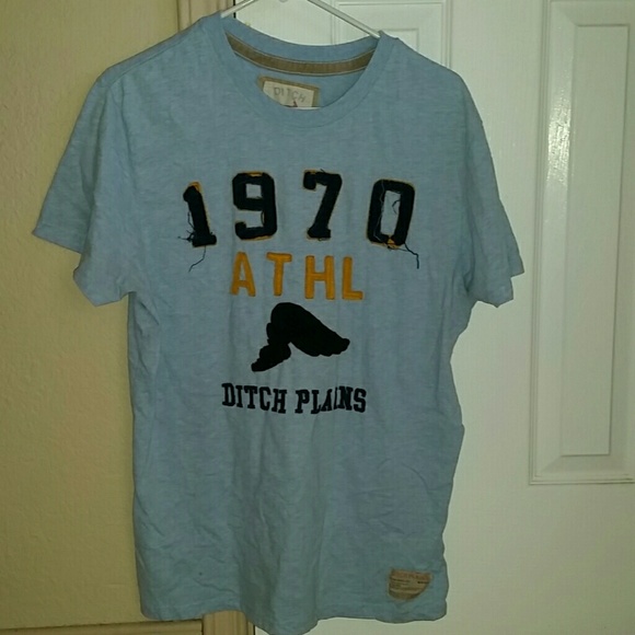 Mens baby blue Ditch t-shirt