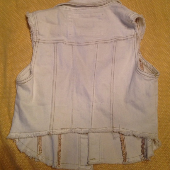 White Jean Jacket - Picture 3 of 3