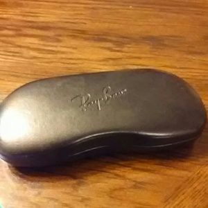 Ray ban hard eye glass case.