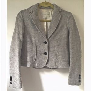 Banana Republic Grey Blazer - Petite