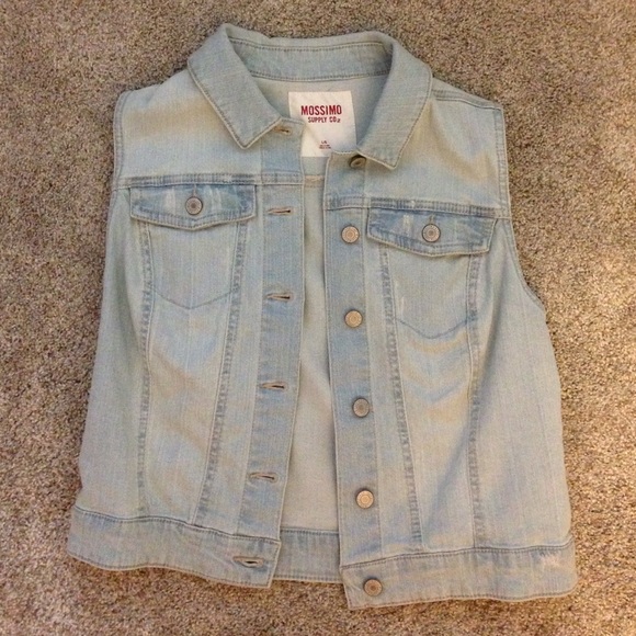 MOSSIMO jean vest - Picture 1 of 4