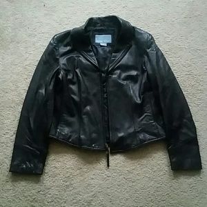 Nine West leather jacket