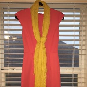 Tangerine Pencil Dress