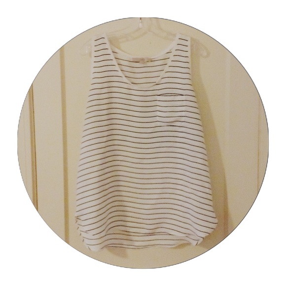 LOFT Tops - Striped tank