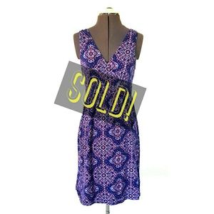 Old Navy Sleeveless Print Dress.