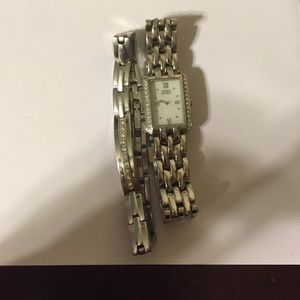 Stainless steel citizen bracelet and watch