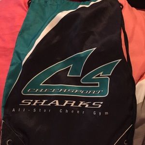 Cheer Sport Sharks drawstring