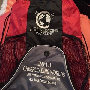 2013 Cheerleading Worlds drawstring