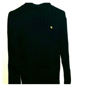 Mens short turtle neck
