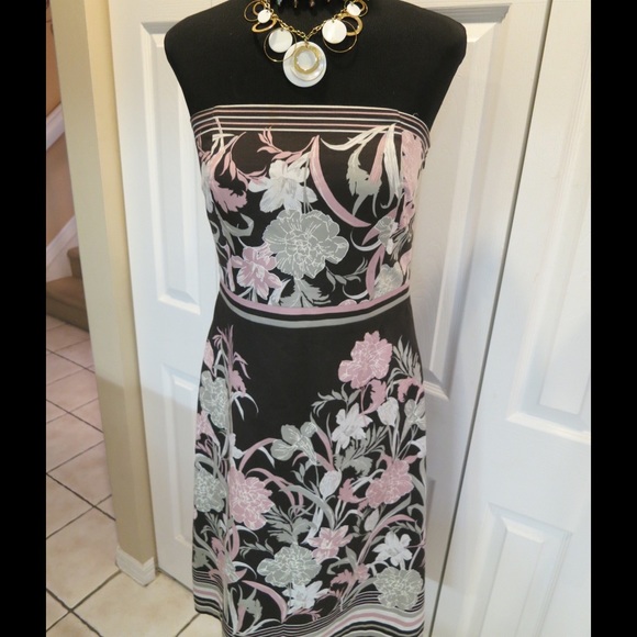 Ann Taylor Strapless Dress