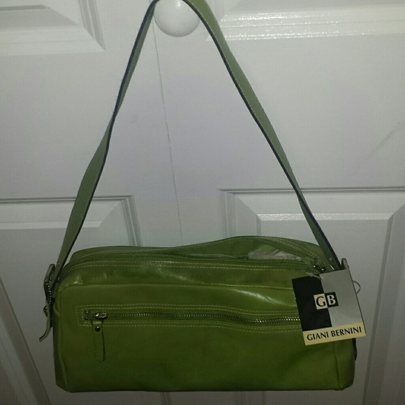 Green Genuine Leather Purse by Giani Bernini