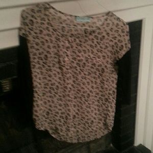 Leopard blouse