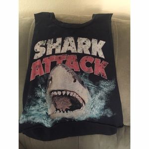 Shark Attack Muscle Tank