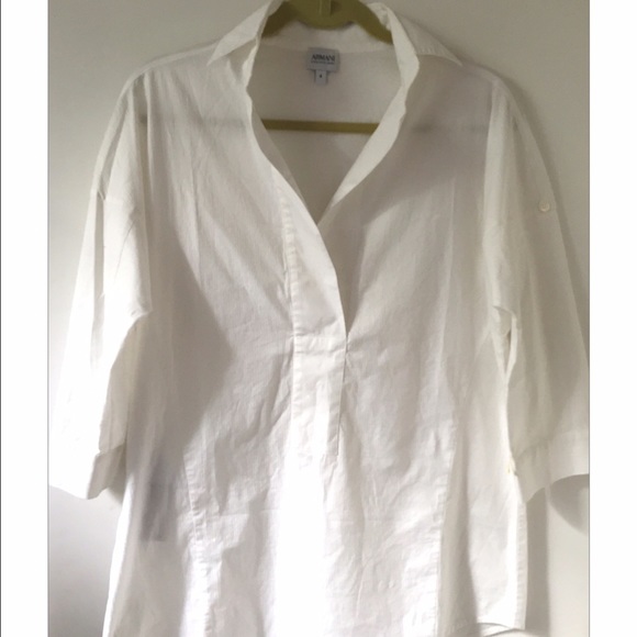 Armani Collezioni White Blouse
