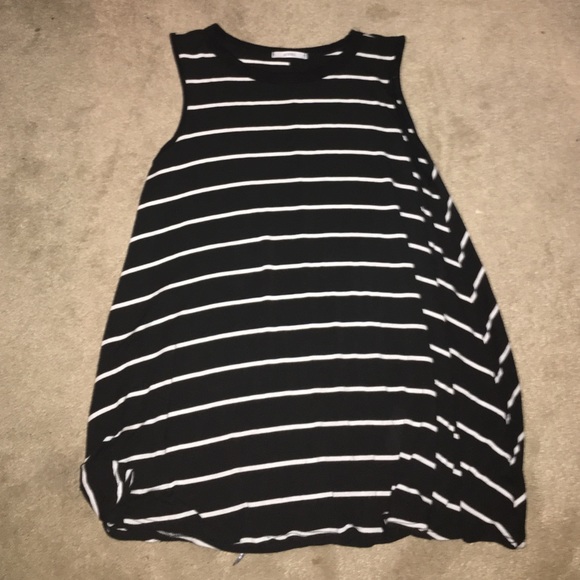striped Tshirt dress