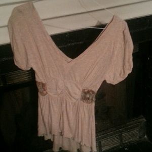 Baby doll shirt from buckle