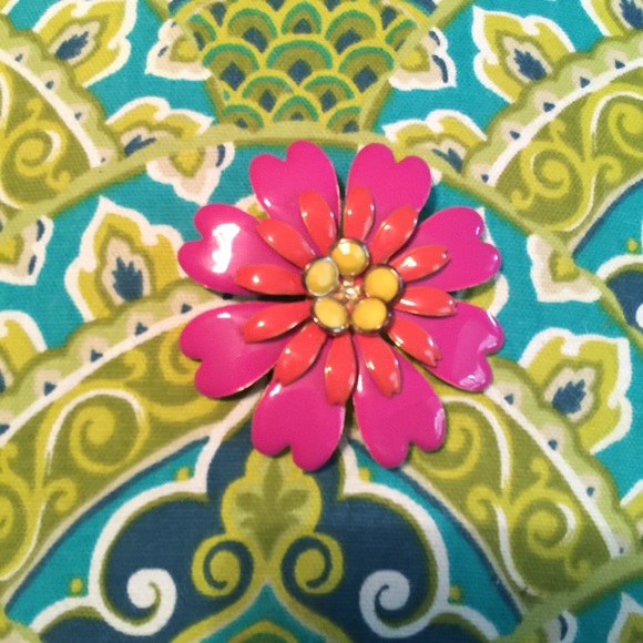vintage flower brooch