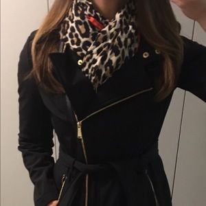 Authentic Kate Spade Cheetah print fashion scarf