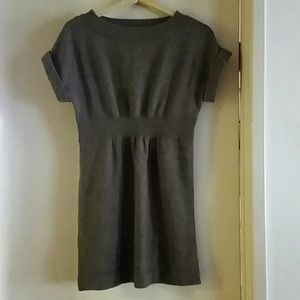 LOFT Taupe Sweater Dress
