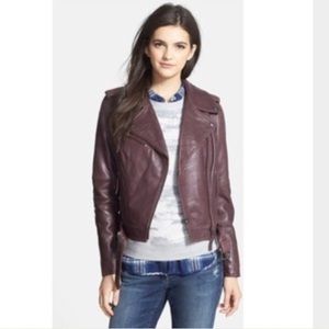 REAL leather Moto jacket from Nordstrom