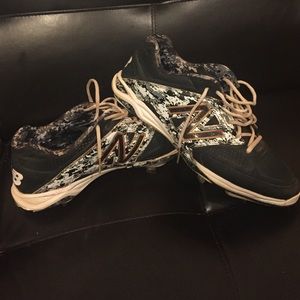 New Balance Pedroia spikes.