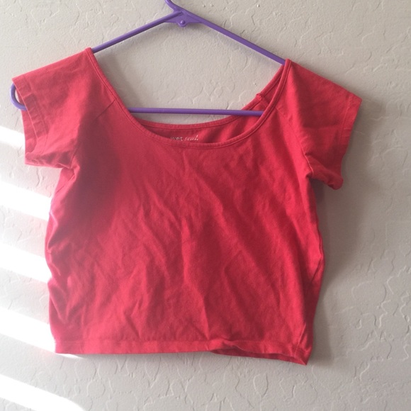 Red Crop Top