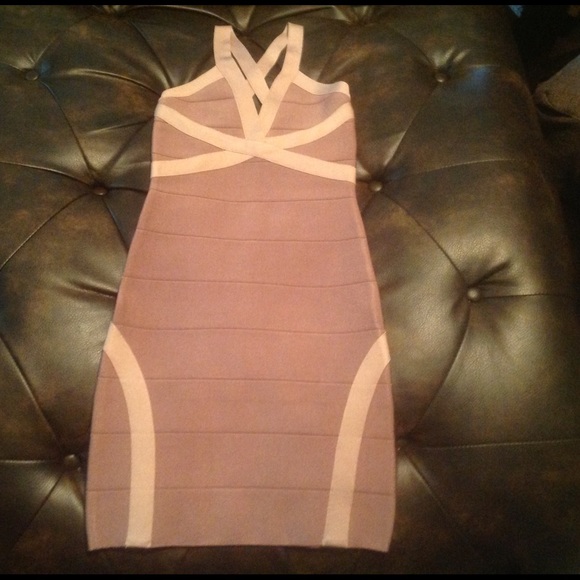 bebe bandage dress