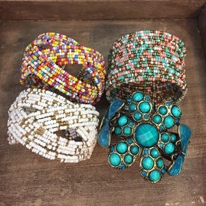 Bundle of 4 bracelets