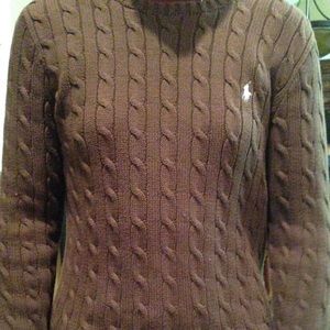 Brown Polo Sweater