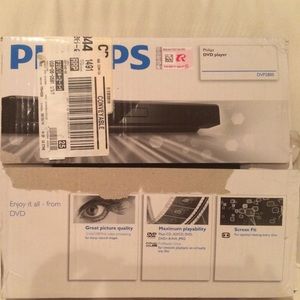 Philips DVD Player New