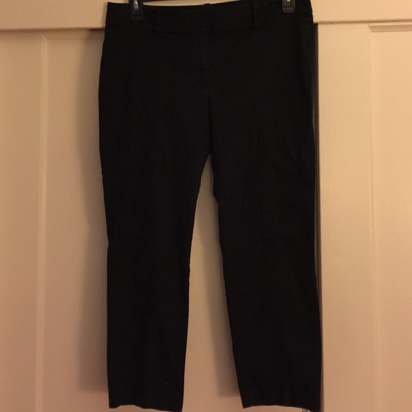 Black ankle pants