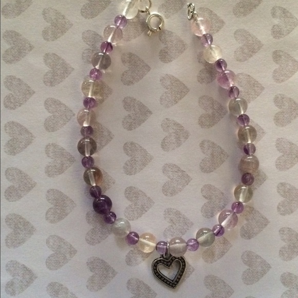Handmade Jewelry - 🕉⬇️💥SALE‼️‼️🕉Pretty Fluorite Bracelet