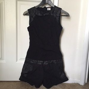 Custo Barcelona Leather Romper