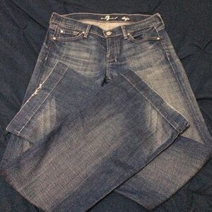 7 for all mankind Dojo wide leg jeans!