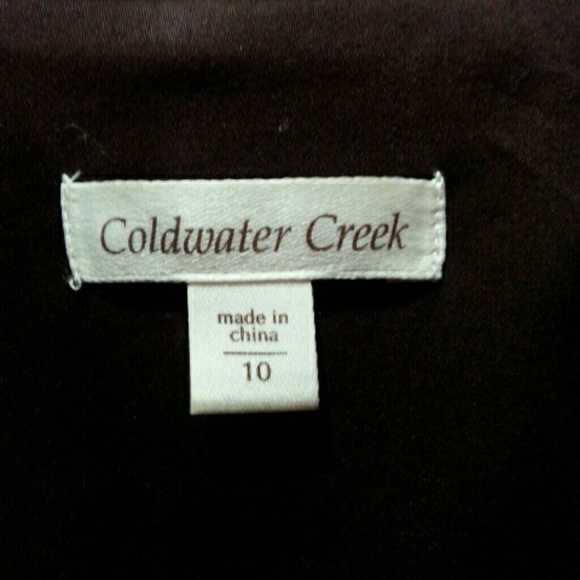 Coldwater Creek brown jacket - Picture 4 of 4