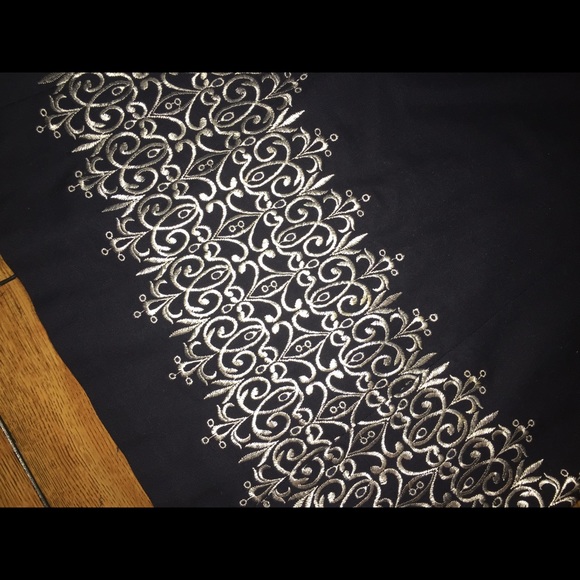 Ann Taylor LOFT Cocktail Dress Navy - Picture 3 of 7