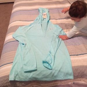 Long sleeve workout hoodie